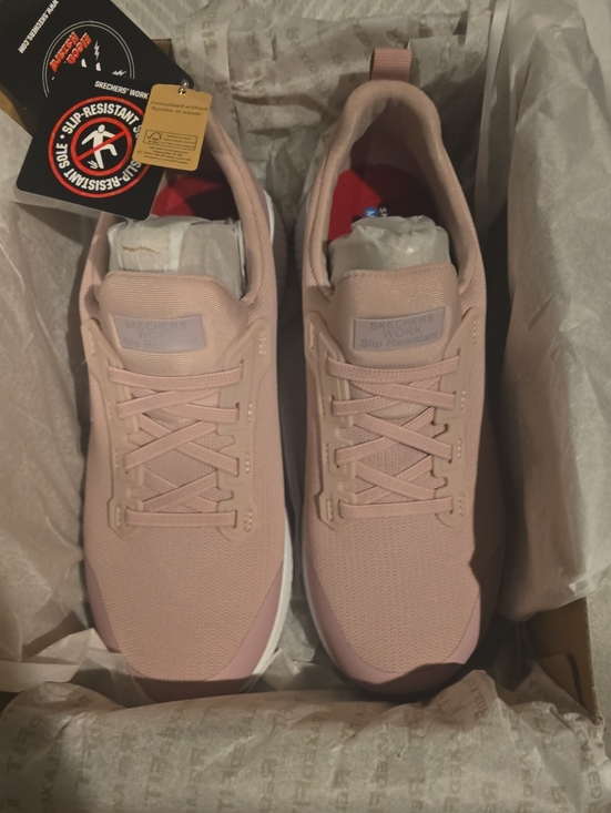Skechers Shoes - Skechers Women's Light Pink Slip-Resistant Athletic Sneakers